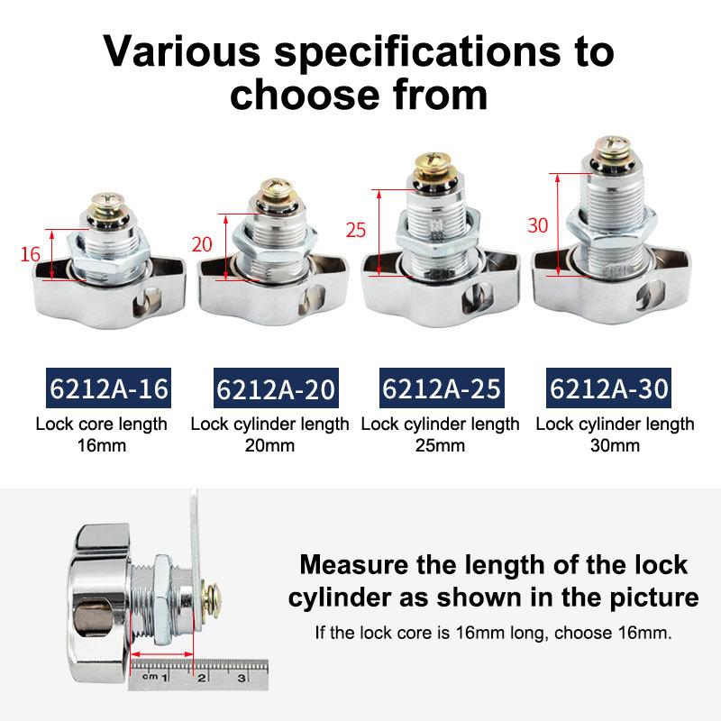 Office Furniture Cabinets - *Hot Sale 16mm/20mm/25mm/30mm Cabinet Door Padlock