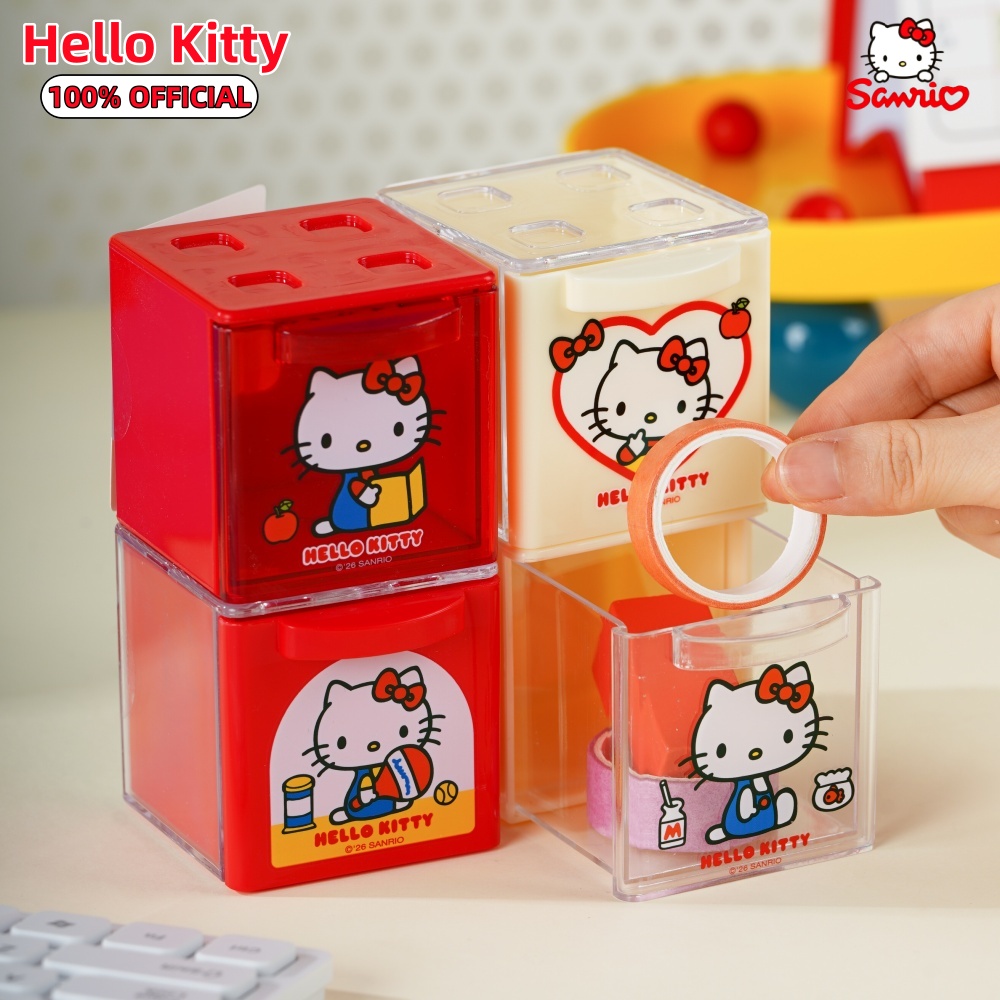 Office Furniture Cabinets - Genuine Hello Kitty Mini Storage Cube