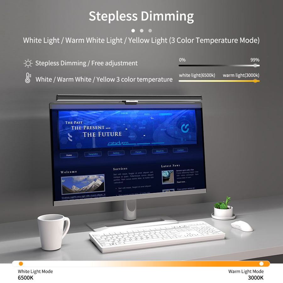 50cm LED Monitor Light Bar Scr - Office Furniture Design review and price