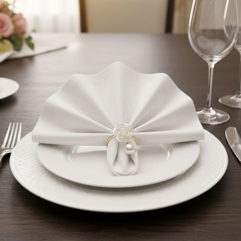 1-24PCS Elegant Pearl Rose Nap - Conference Table Round review and price