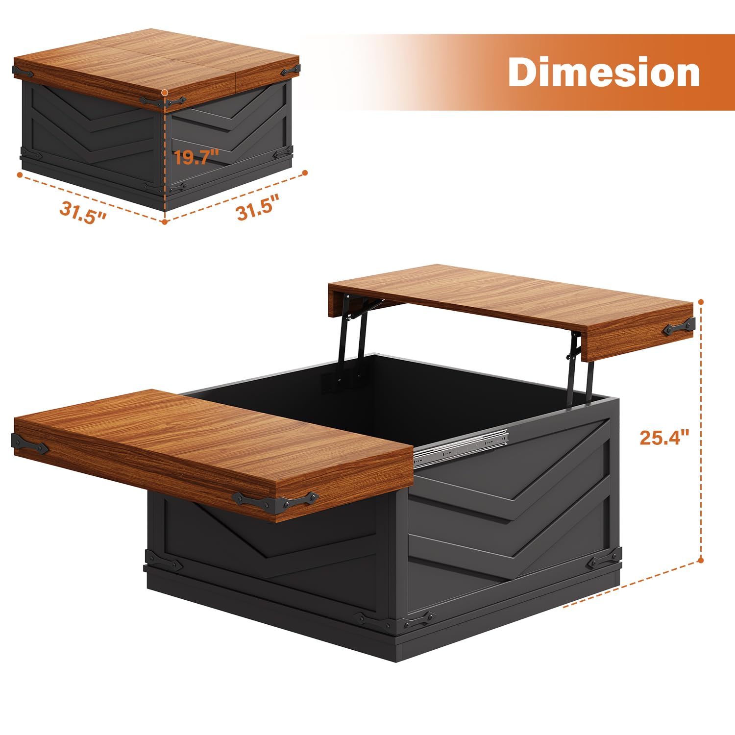 Lift Top Coffee Table Sliding  - Office Furniture Center review and price