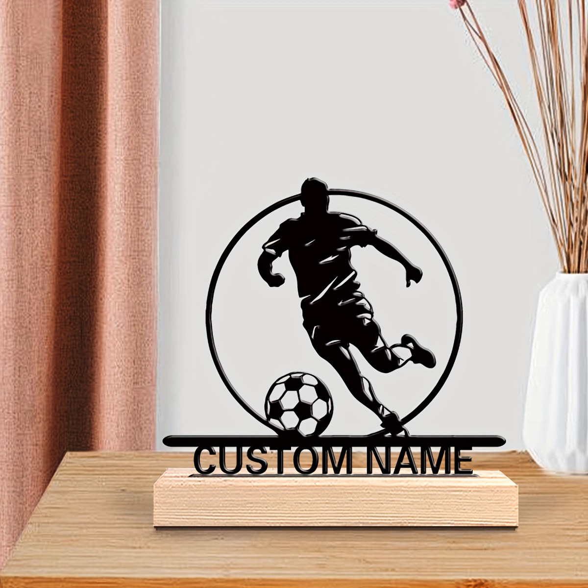 Custom Soccer Player Metal Sta - Office Furniture Design review and price