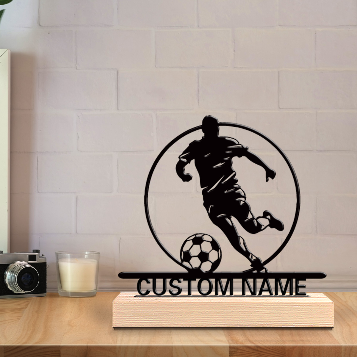 Custom Soccer Player Metal Sta - Office Furniture Design review and price