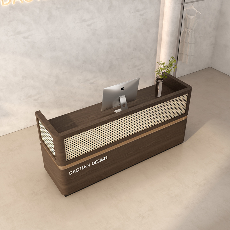 Rattan bar checkout counter Ch - Office Furniture Center review and price