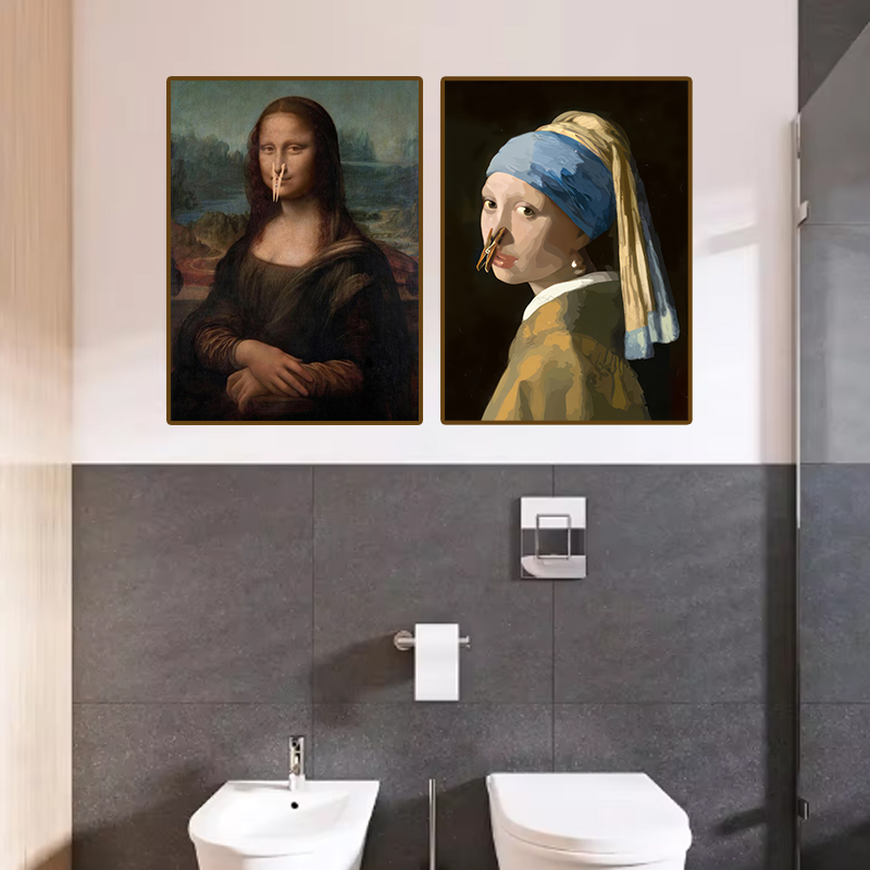 1pc Funny Abstract Bathroom To - Office Furniture Design review and price