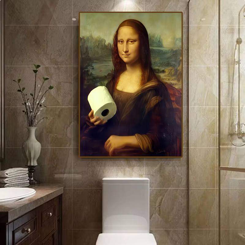 1pc Funny Abstract Bathroom To - Office Furniture Design review and price