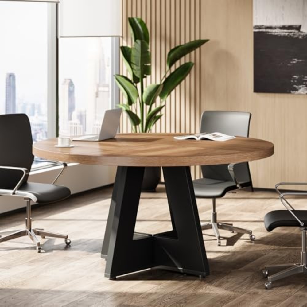 47-Inch Round Conference Table - Conference Table Round review and price