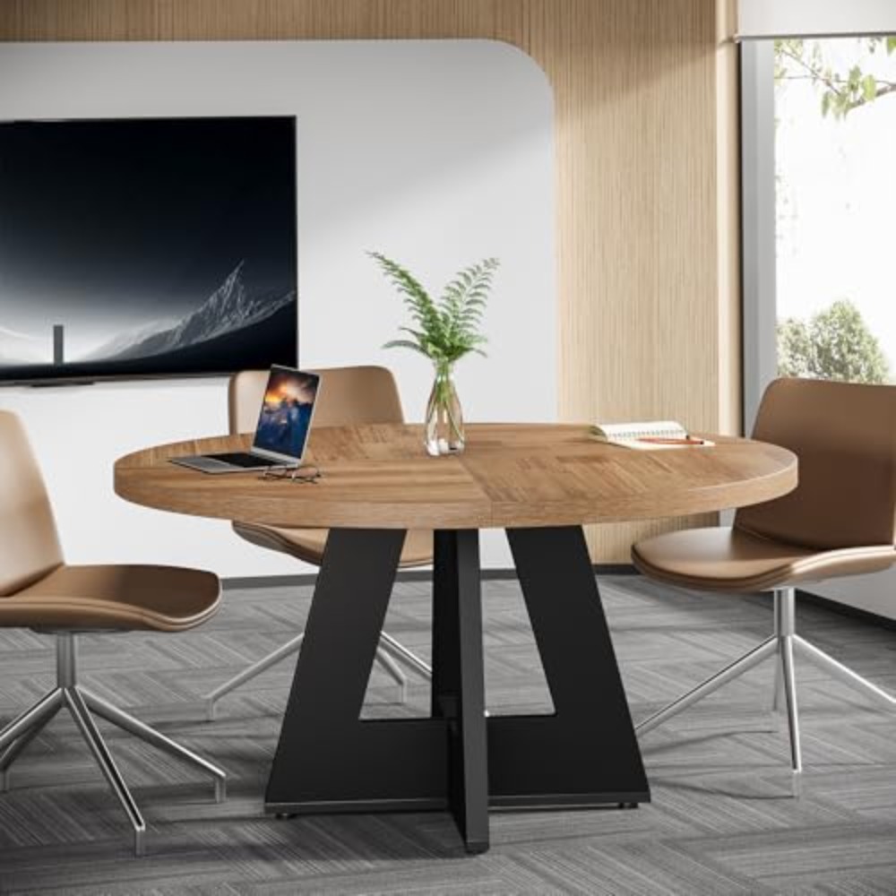 47-Inch Round Conference Table - Conference Table Round review and price