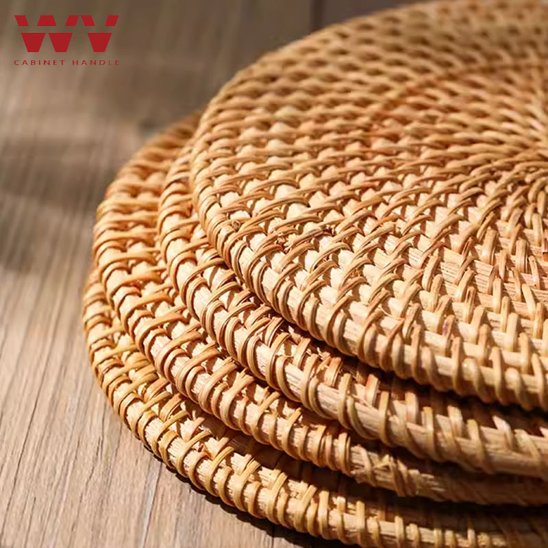 10-20cm Pot Mats Handwoven Rat - Conference Table Round review and price